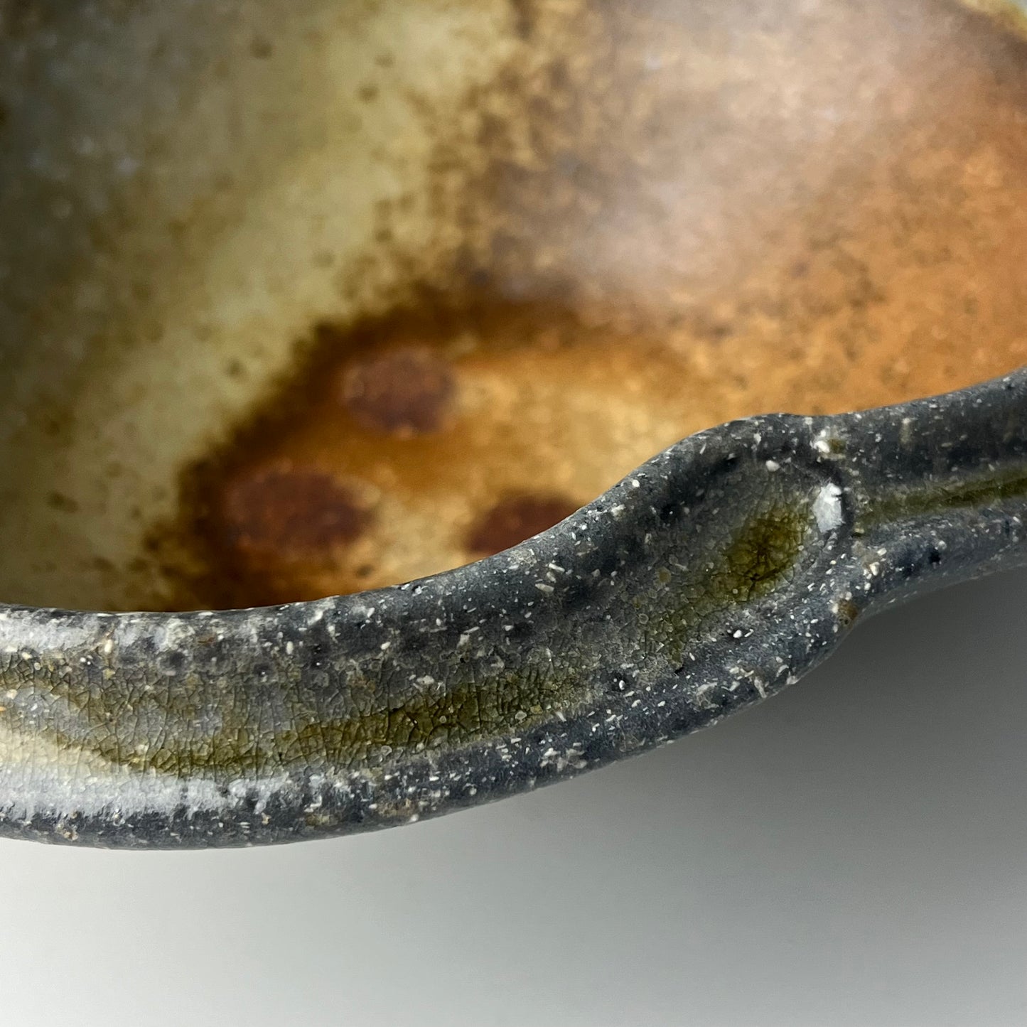 Splash of ash Serving Bowl