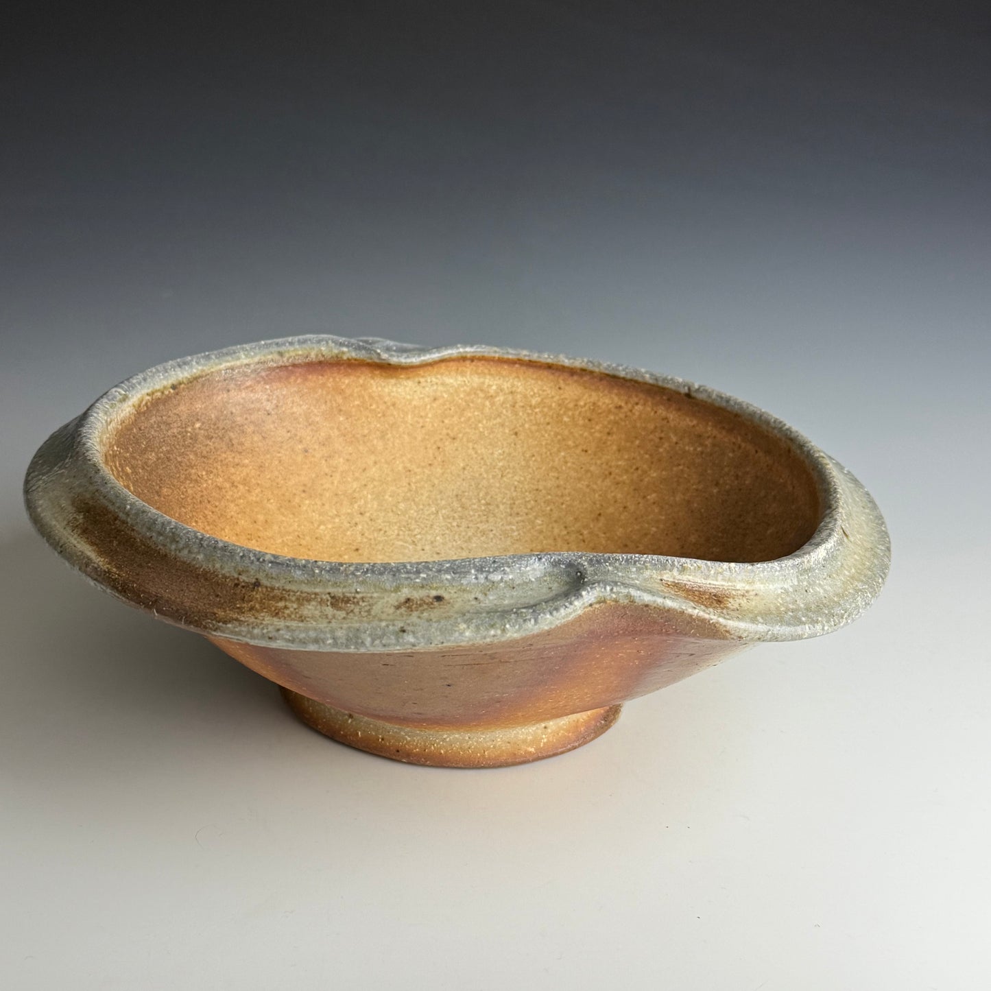 Ample serving bowl